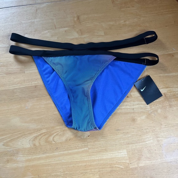 Nike Women's Color Fade Strappy Swimsuit Bikini Bottom, Beach large new - Picture 6 of 9